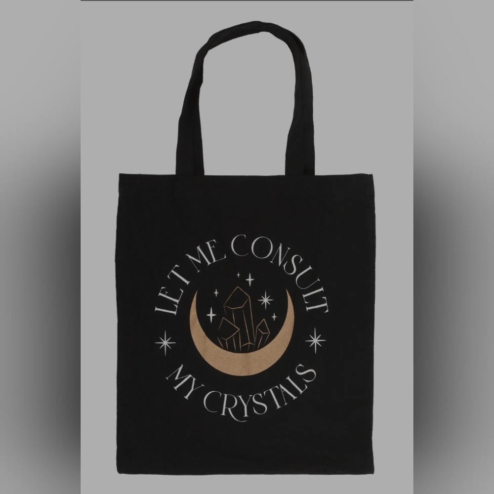 Black and Gold Tote Bag